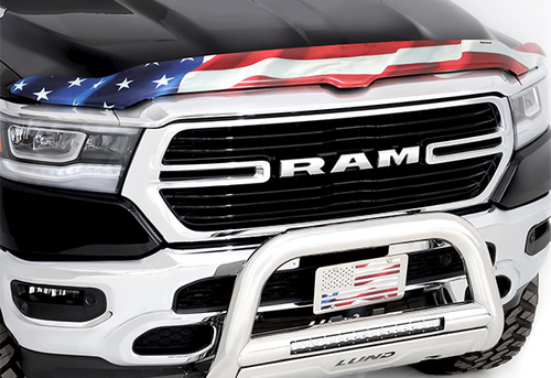 Stampede Vigilante Premium US Flag Bug Deflector