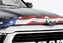Stampede Vigilante Premium US Flag Bug Deflector
