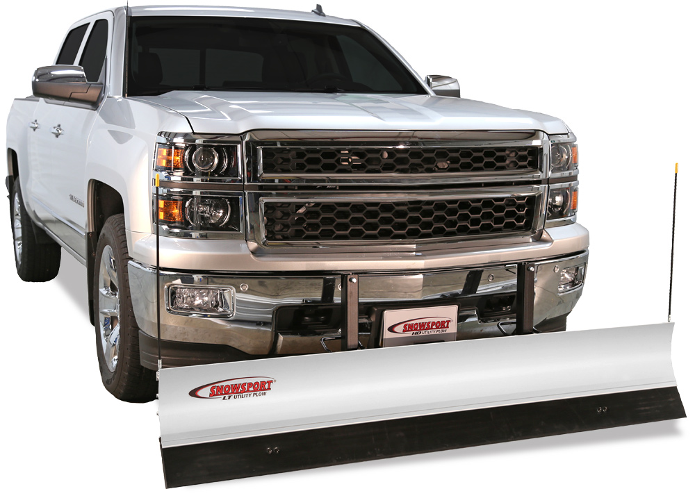 LT Snow Plow without Front Mount Receiver Hitch