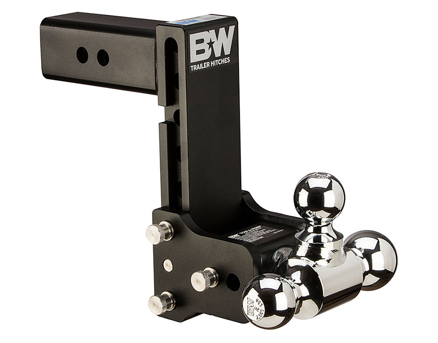 1-7/8 In., 2 In. & 2-5/16 In. Tow & Stow Standard Adjustable Ball Mount
