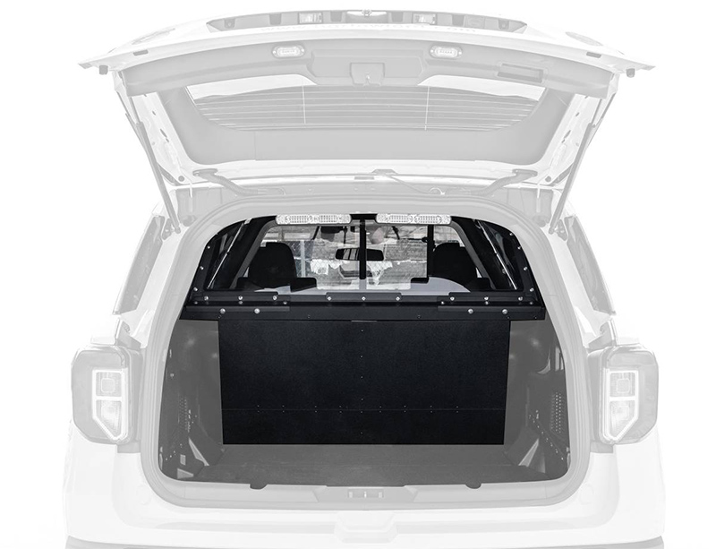 Cargo Barrier with Full Poly Window